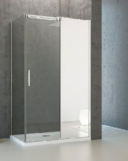 Usa cabina dus Radaway Espera KDJ Mirror 140X200 cm cu sticla transparenta 