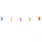 Ghirlanda cu 10 Led-uri Party Ice Cream, 43 cm, polipropilena, multicolore