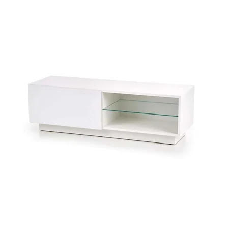 COMODA TV RTV 5, DESIGN MODERN MINIMALIST, CULOARE ALBA