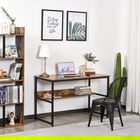 Homcom Masa de Birou Moderna Stil Industrial cu Structura din Otel 120 x 60 x 77cm