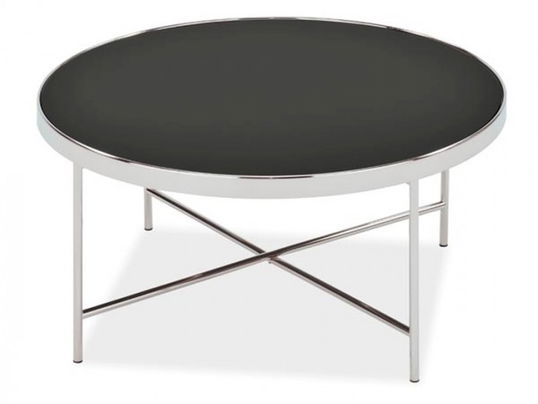 Masa de cafea Cupio 2 negru 82 cm/ 40 cm inaltime
