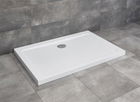 Cadita dus dreptunghiulara Radaway Doros D, 120X90X5 cm, acrilica