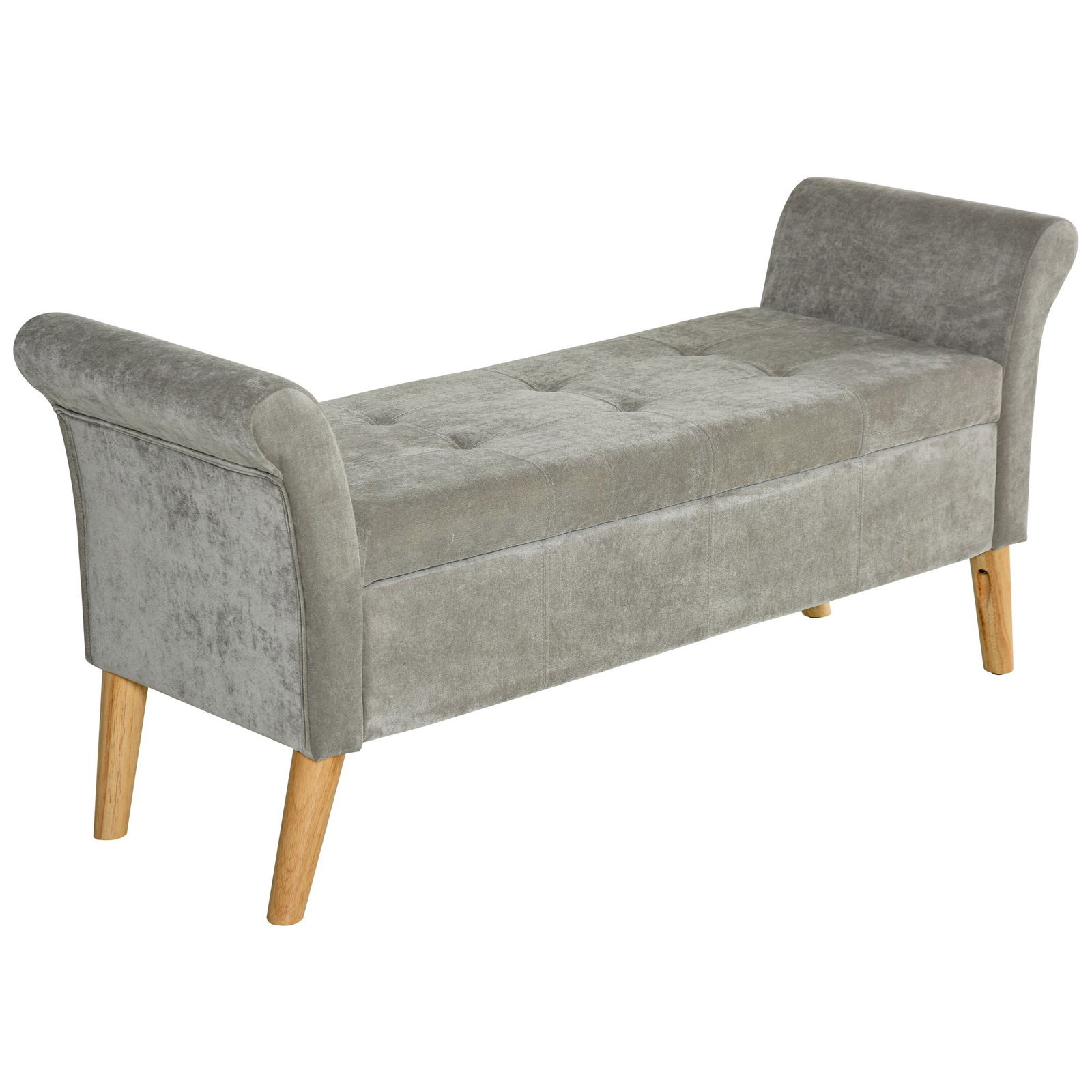 HomCom banca de depozitare captusita, 136,5x45x62 cm | AOSOM RO