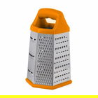 Razatoare cu 6 laturi Orange, Vanora, 12 x 14 x 23 cm, inox/silicon, argintiu/portocaliu