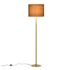 HomCom lampa de podea, abajur textil, lampa de sol | AOSOM RO
