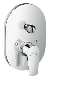 Baterie cada si dus monocomanda Hansgrohe Talis E h20cm, montaj incastrat