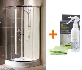 Set PROMO cabina, cadita si sifon, Radaway Classic A 90x90 cm