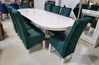SET GLAM 7 , MASA EXTENSIBILA 160/280 CM + 8 SCAUNE