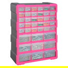 DURHAND Dulap din Plastic pentru Obiecte mici cu 39 Sertare Transparente