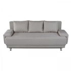 Canapea extensibila Napoli Beige, 205x90x86 cm, cu lada de depozitare