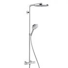 Sistem de dus cu baterie termostatata, crom Hansgrohe Raindance Select S 240