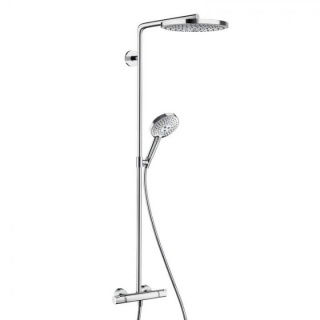 Sistem de dus cu baterie termostatata, crom Hansgrohe Raindance Select S 240