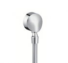 Accesoriu Hansgrohe FixFit E cu valva anti-retur si articulatie pentru furtun, crom