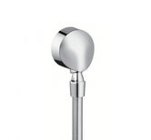 Accesoriu Hansgrohe FixFit E cu valva anti-retur si articulatie pentru furtun, crom