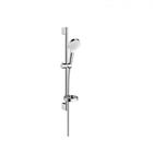 Set de dus Hansgrohe Crometta cu para 2 jeturi, bara, furtun si savoniera