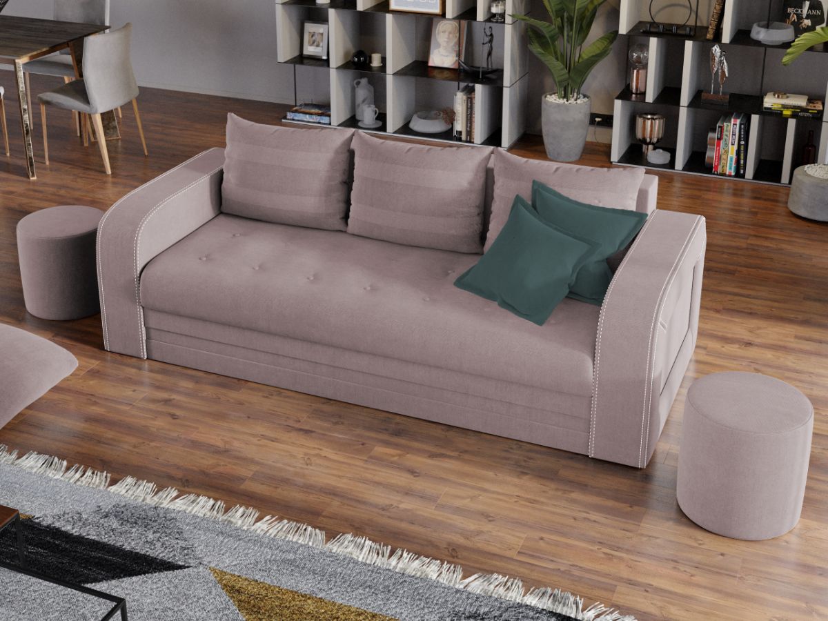 Canapea Delta Roze