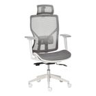 Vinsetto scaun ergonomic cu tetiera, 67x 65x120-128cm, gri | Aosom Ro