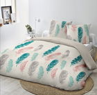 Lenjerie de pat dubla Dream, Vanora, 4 piese, 220 x 240 cm, 100% microfibra, multicolora