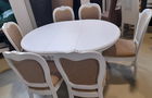SET ANIA 1 MASA 106-141 CM + 6 SCAUNE