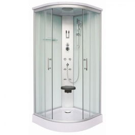 Cabina dus cu hidromasaj Sanotechnik QuickLine Scala, 90x90xH215 cm, completa