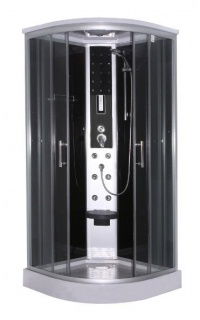 Cabina dus cu hidromasaj Sanotechnik QuickLine Scala 90x90xH215 cm