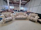 SET FURN 8 BEJ DESCHIS CANAPEA FIXA + 2 FOTOLII