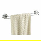 Suport prosoape Wenko Relexion, Turbo-Loc®, Wenko, 46 x 5 x 6 cm, inox, argintiu