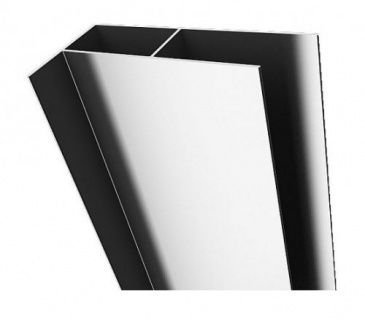 Profil de extensie parte fixa U+ 4 cm Radaway Premium Plus DWD sau DWJ