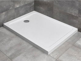 Cadita de dus dreptunghiulara Radaway Doros Plus F, 140 x 80 cm