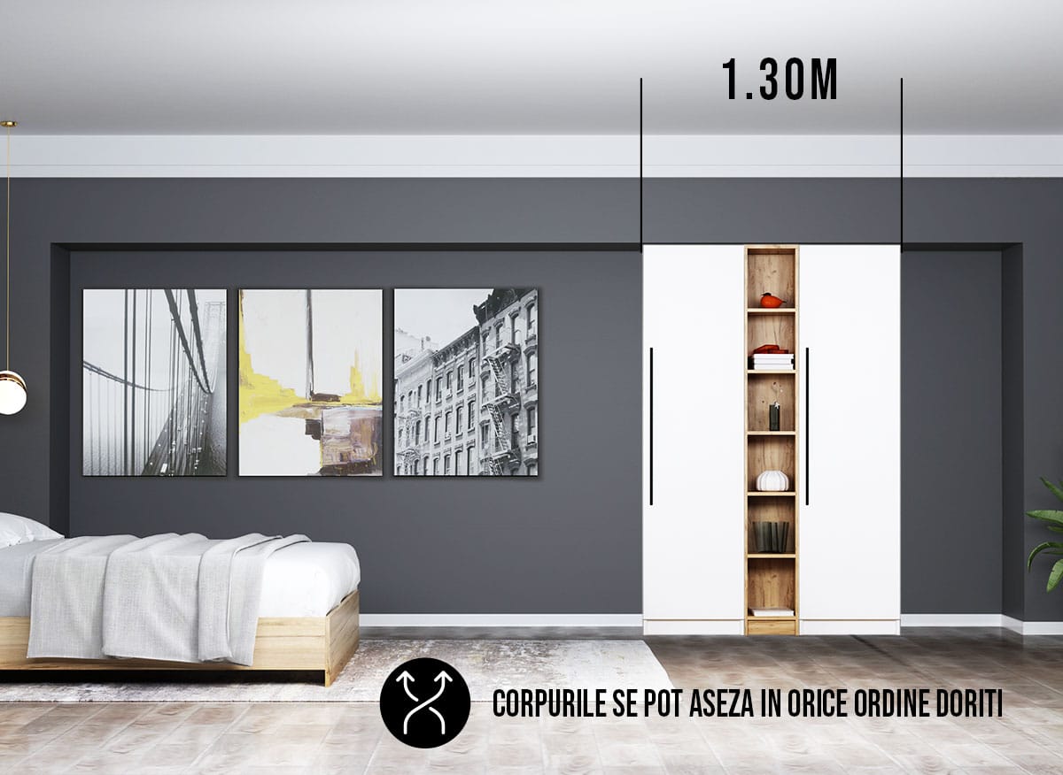 Dressing 1.30m / Dulap Dormitor Timea