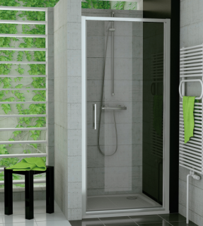 Usa de nisa batanta SanSwiss Top-Line TOPP 70xH190 cm profil argintiu
