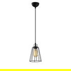 Lustra Opviq Tel Story, E27, 40 W, negru