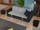 Canapea Ivy Gri / Gri Antracit