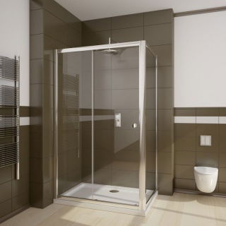 Set PROMO cabina dus, cadita si sifon Radaway Premium DWJ+S 100x90xH190 cm