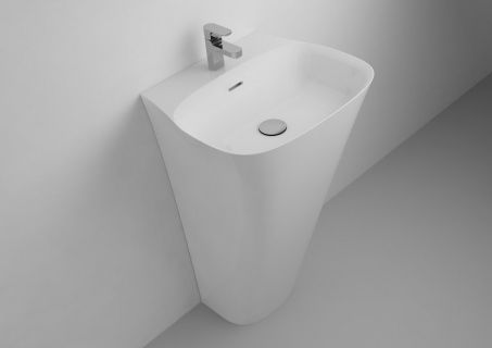 Lavoar Cast Marble Paglia Freestanding 52 x 45 x H85 cm