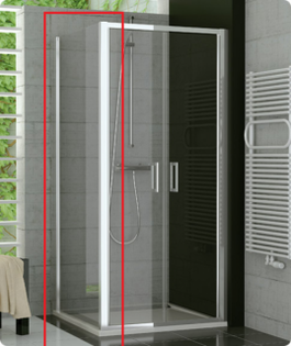 Perete lateral cabina dus SanSwiss Top-Line TOPF 120xH190