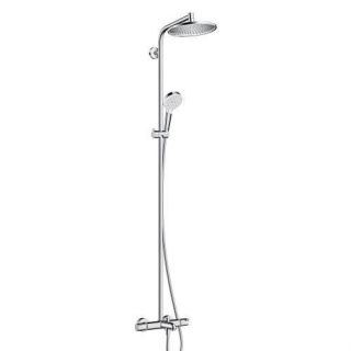 Sistem de dus Hansgrohe Crometta S 240 1 jet cu baterie termostatata