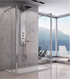 Cabina dus Walk-in SanSwiss Fun FUT2 90 x H200 cm sticla securizata