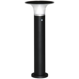 Outsunny Lumina pentru Exterior cu Energie Solara cu 2 Culori, Φ23.5x60cm, Neagra | Aosom Ro