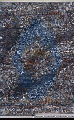 Covor Eko rezistent, ALT 01 - Navy, 100% poliester, 130 x 190 cm