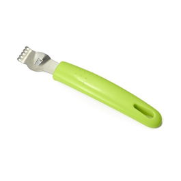 Aparat pentru razuit citrice, Vanora, inox, Verde