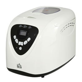 HOMCOM Masina de facut paine 12 Programe 600W, Timer 13 Ore