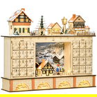 HOMCOM Calendar de  Advent, calendar de Craciun, decoratiunde de Craciun | AOSOM RO
