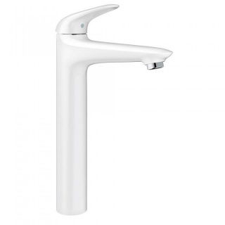 Baterie lavoar monocomanda Grohe Eurostyle , alb, marime XL, maner plin