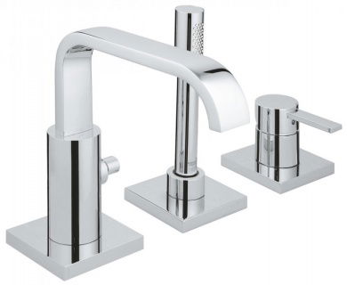Baterie cada si dus Grohe Allure cu monocomanda