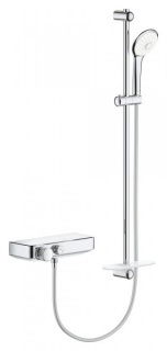 Set baterie cada termostatata Grohe Smart Control cu dus Euphoria 900 mm