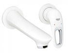 Baterie lavoar Grohe Eurostyle monocomanda cu montaj incastrat, alb