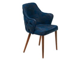 Scaun tapitat pentru living Signa, Heinner, 47x54x85 cm,
