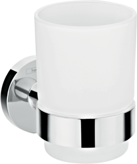 Suport cu pahar Hansgrohe Logis Universal, crom