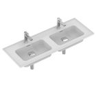 Lavoar dublu Ideal Standard Strada II 124cm cumontare pe mobilier sau cu semipicior